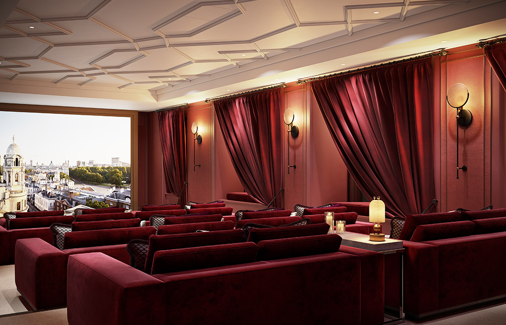 Private cinema  - The OWO Residences by Raffles